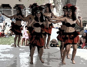 Tahitian Dancers in 2007