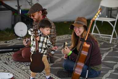 Queen Bee instrument petting zoo